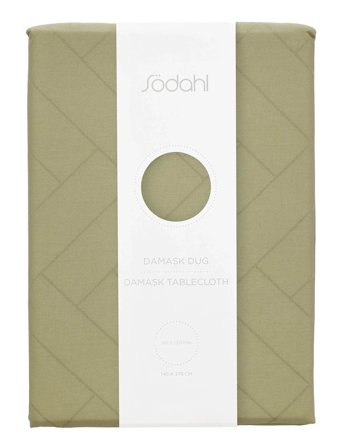 Södahl | Dug 140X270 Tiles Damask Eucalyptus | 140X270CM