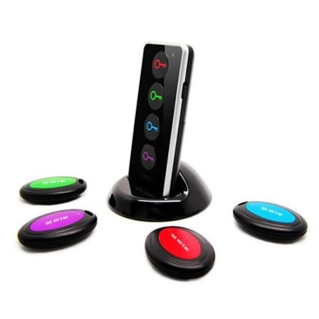 Spårningsapparat Anti-Lost - TECH DISCOUNT - PLATSERARE - Autonomi 6 månader - Volym 85 dB - Färg Svart