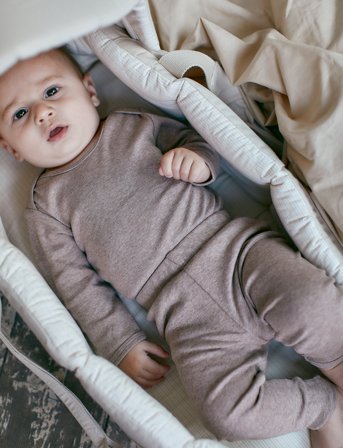 Copenhagen Colors Melange Leggings - Beige - 86