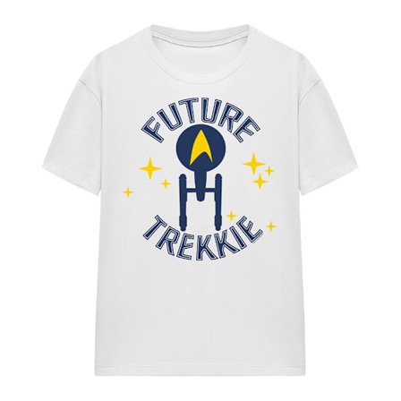 Star Trek Dam/Dam Future Trekkie T-Shirt XXL Vit
