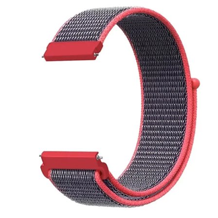 20 22mm Nylon Klockarmband För Garmin Vivoactive 3 4 5/Venu 2 Plus/Venu 3/Forerunner 55 158 265 965 745 645 255 Music Loop Armband