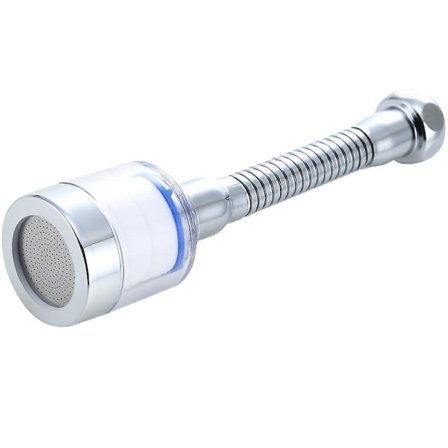 3 lägen Universal Plast Justerbar Kran Förlängare Diskbänk Vattenfilter Vattensparare Blå