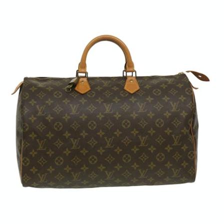 Louis Vuitton Vintage, Pre-owned Bag Bruin, Dames, Maat:ONE Size,leer