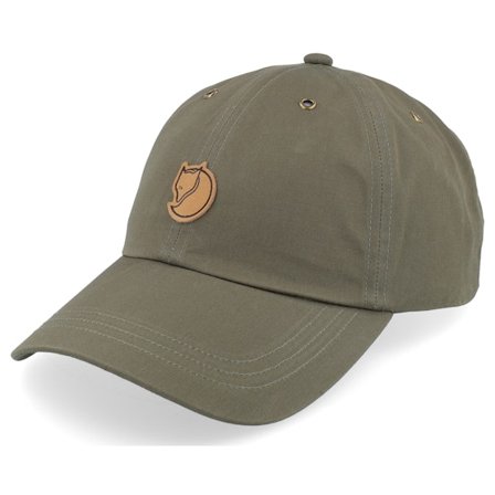 Fjällräven - Verde unconstructed Gorra - Vidda Cap Laurel Green Dad Cap @ Hatstore