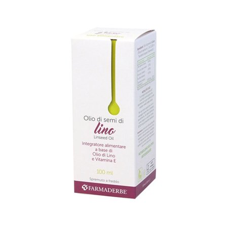 Olio Alimentare Semi Di Lino 100ml