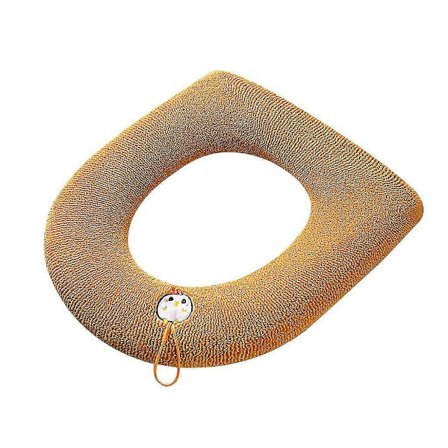 Yleiskäyttöinen WC-istuimen pehmuste paksuille WC-istuimille Pestävä WC-rengas Pehmeä WC-istuimen kansi Matto Kylpyhuoneen sisustus