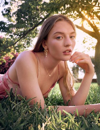 Maanesten Sabi Earrings - Gold - ONE SIZE