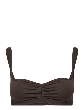 Mia Bra 14435 Lingerie Bras & Tops Soft Bras Tank Top Bras Ruskea Samsøe Samsøe
