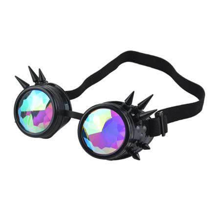 Solbriller Kaleidoskop Briller Rave Festival Retro Party Cosplay Goggle Eyewear