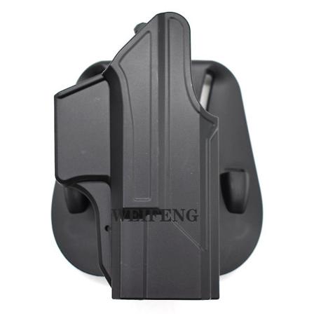 Taktinen vyöasekotelo Glock 19:lle 19x Airsoft-pistoolikotelon case vyölenkillä sotilaallisiin metsästystarvikkeisiin