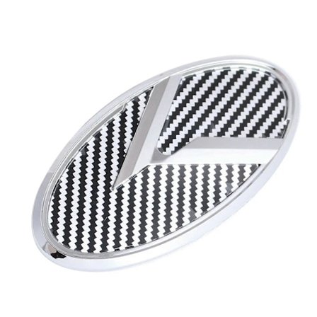 1 stk. K Logo 3D Emblem Bil Front Bagklap Hjelm Badge Klistermærker til Sorento Sportage Optima Forte StingerRio K5