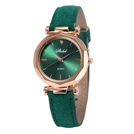 Damklockor Lyx Läder Casual Damklocka Quartz Armbandsur Garanterade Klockor Kristall Armbandsur Reloj Mujer Zegarek Damski