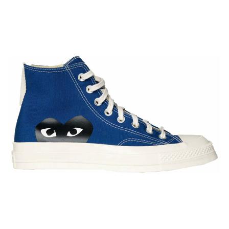 Comme des Garçons Play Sneakers Blå, unisex, Størrelse: 41 EU