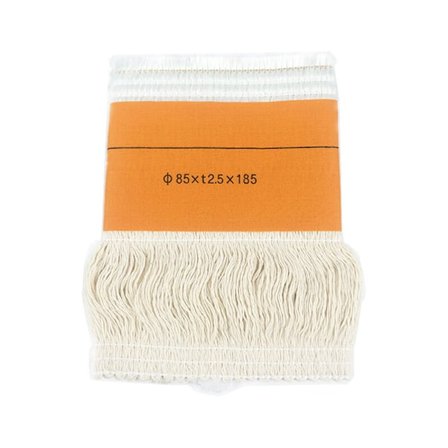 2 st fotogenvärmare vekar, Φ85x T2.5x185mm glasfiber bomull fotogenvärmare vekar, glasfiber bomull fotogenvärmare veke för spis