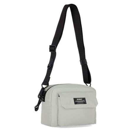 Ecoalf Skuldertaske S Pepita Grå, unisex Skuldertasker, Størrelse: ONE Size