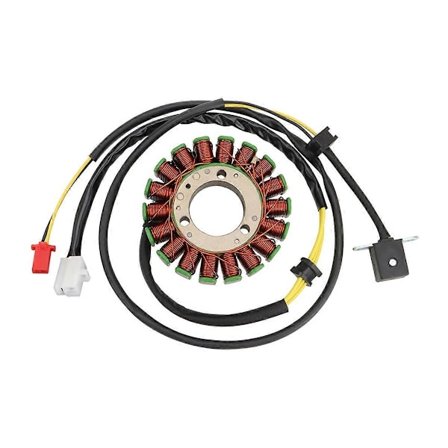 Magneto Stator Spole Kompatibel med Kawasaki EX500 GPZ500 GPZ500S KLE400 KLE500 Ninja 500 500R 1991-2007 EX GPZ-Perfet