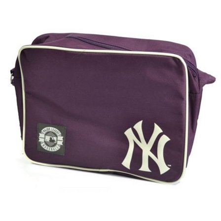 New York Yankees MLB Axelväska En Storlek Bourgogne