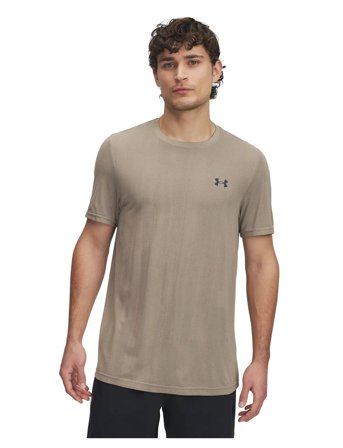Under Armour Vanish Seamless Novelty Ss - Beige - M