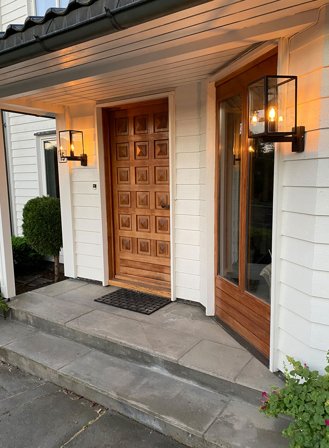 Lofoten 1939 utelampe - sort