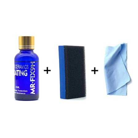 9H Mr Fix Super Hydrophobic Keramisk Glassbelegg Pleievoks Krystall Bilpleie