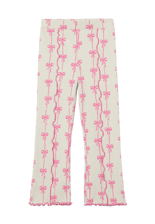 RIKIKI Utsvängda leggings ALBA Rosa 86/92
