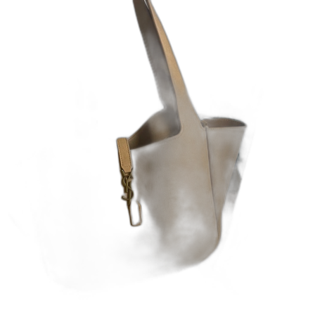 Beige axelväska