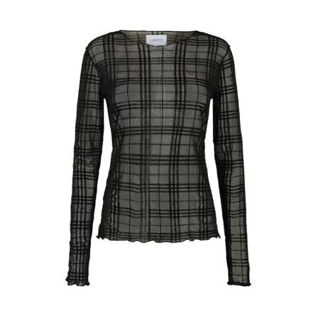 Liberté Top Sort, Dame, Størrelse: XL