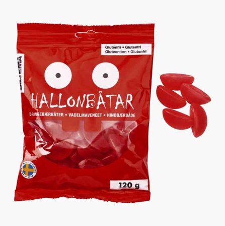 Biltema - Bringebærbåter 120 g