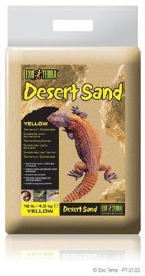 ExoTerra Desert Sand, Gul - 4,5kg