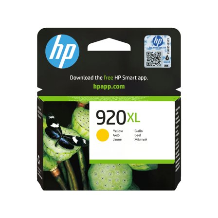 HP 920XL - Høy ytelse - gul - original - blekkpatron