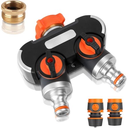 2-vägsfördelare: 3/4" och 1/2" Y-fördelare, Vattenfördelare