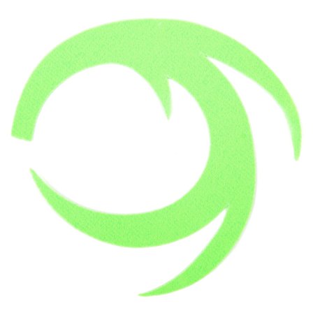 Dragon Tails XL 4-pack, Fluo Chartreuse