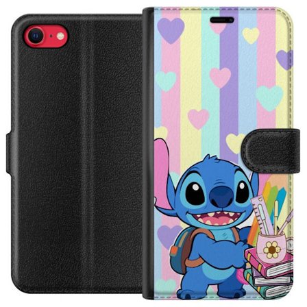 Kompatibelt Lommeboketui til Apple iPhone SE (2020) BMW M4 i neonlime driftstil med graffiti og urban street racing-følelse