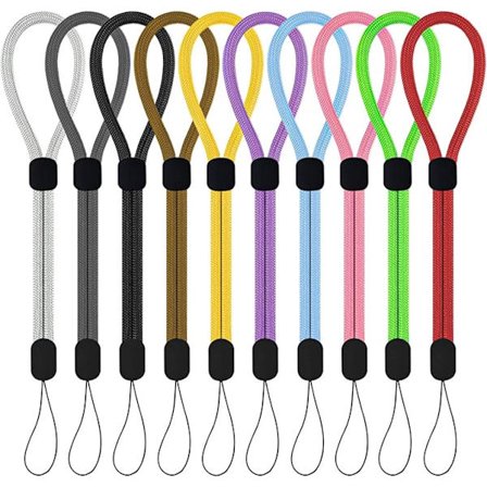 Kaulanauha 10 kpl Avainnauha Ranneke Puhelimen Ranneke Lyhyt Kaulanauha Taskulampun Kaulanauha Kameran Kaulanauha USB-tikun Kaulanauha Nylon Eri 
