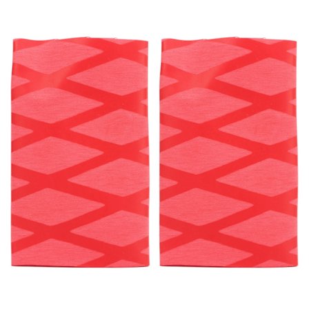 2 stk. Bordtennisbat Soft Grip Tape Ping Pong Bat Grips Svedbånd Varmekrympelig Anti Slip Håndtag Tape Rød