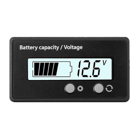 6v-100v12v 24v 36v 48v 60v 72v Blybatteri Litiumbatteri Kapasitetsindikator Bil Digital Voltmeter Spenningstester Måler Verktøy