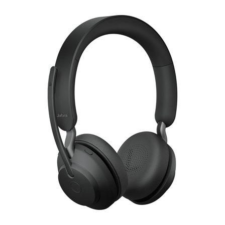 Jabra Evolve2 65 UC Stereo - hodesett - med ladestativ