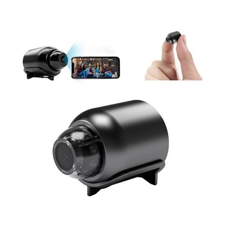 Mini Kameror Smart Wifi Hem Säkerhetskamera Inomhus 1080P HD Mörkerseende Inkluderat Rörelsedetektering YEMAESRE