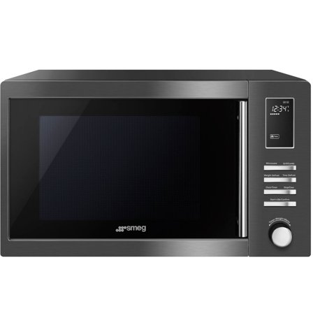 Smeg MOE25B mikrovågsugn, svart | Vitvaror > Mikrovågsugnar | Bagaren och Kocken