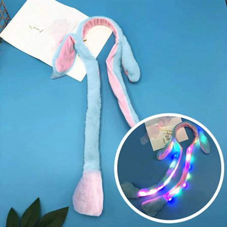 Bunny Ears Plyschleksak Hair Hoop Huvudbonader