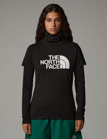 The North Face W Ss Easy Tee - Black - L