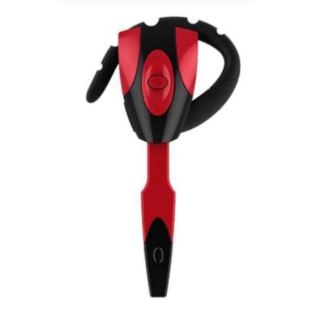 Bluetooth-hodesett Enkel ørekrok RØD red