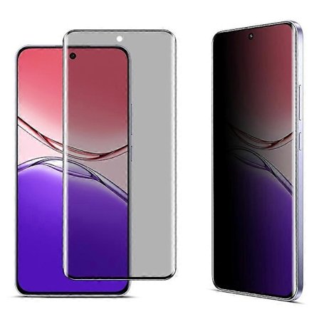 Til Oppo A5 Pro 5G Anti Spy Fuld Dækning Skærmbeskytter Hærdet Glas Film