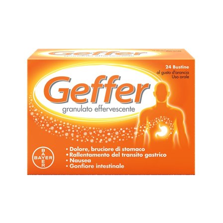 Geffer Granulato Effervescente Antiacido contro Bruciore di