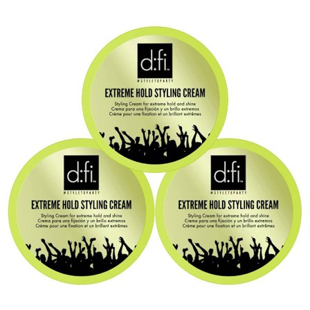3-Pack D:fi Extreme Hold Styling Cream 75g