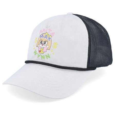 Iconic - Harmaa trucker Lippis - Anita Max Wynn Grey/Black Rope Trucker @ Hatstore