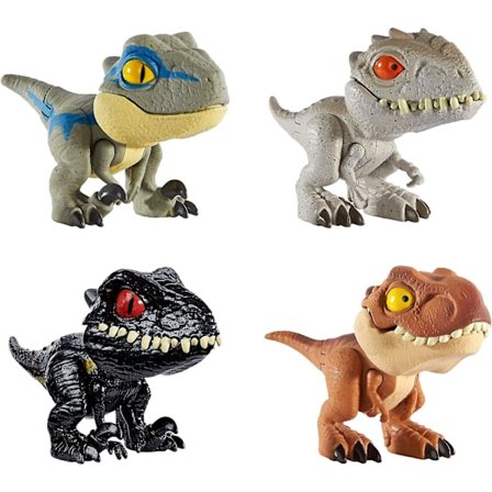 World Dinosaur Snap Squad samleobjekter for visning, lek og festefunksjon for festing til ryggsekker, lunsjpakker og mer [amazon Exclusive]