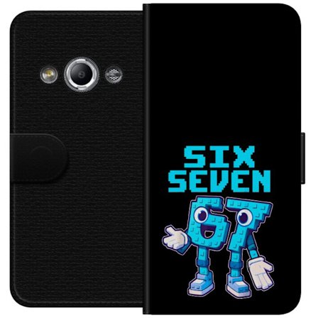 Kompatibel Tegnebogsetui til Samsung Galaxy Xcover 3 Pixel Number Duo