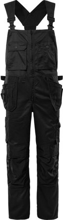 Arbetsbyxor Fristads Herr Green hängslebyxa hantverk 41 GS25, Svart Arbetskläder