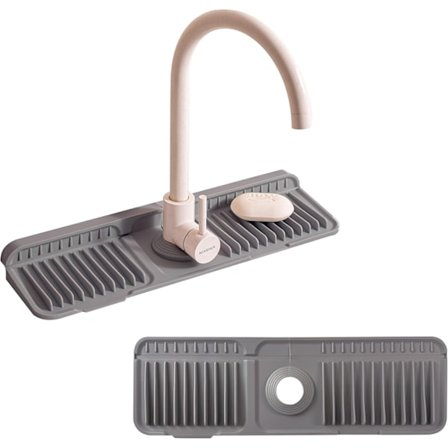 Silikoninen roiskesuoja 45/61 cm – keittiön tiskialtaaseen ja kylpyhuoneeseen